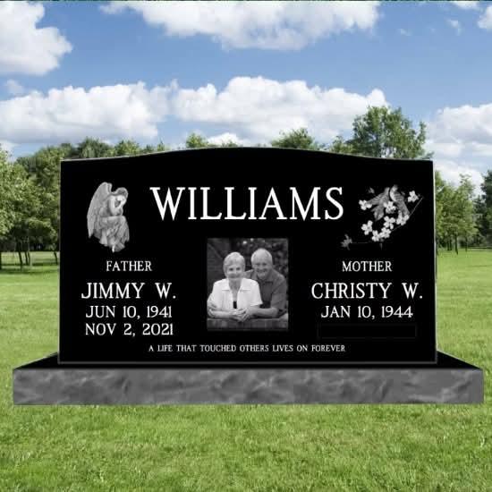 Custom memorial example