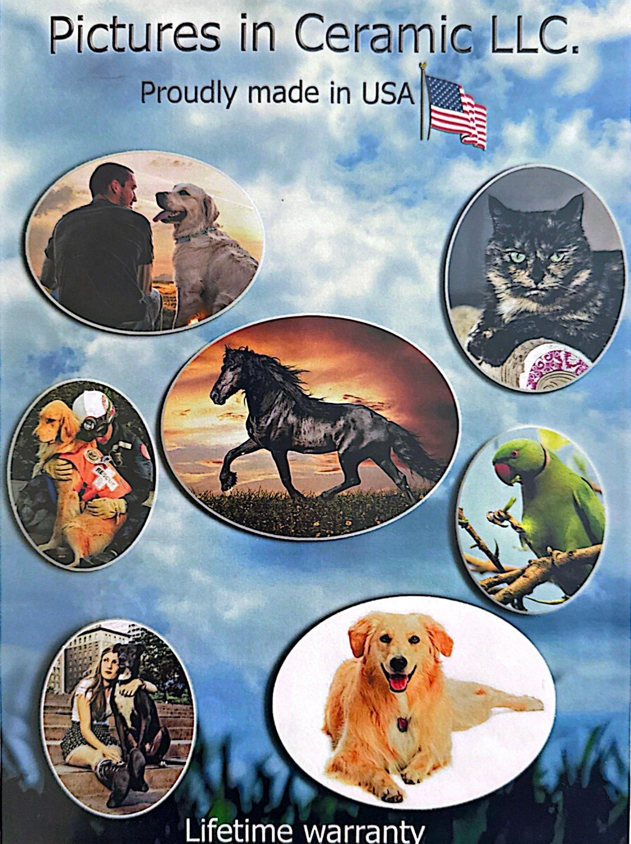 Peaceful memorial landscape